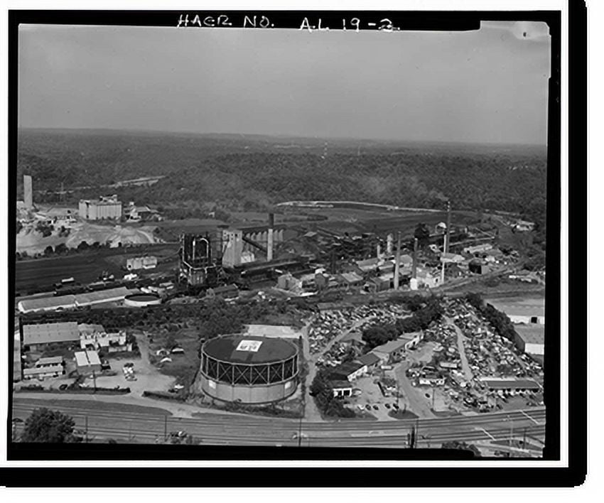 Historic Print, Alabama ByProducts Company, Coke Plant, Highway 79