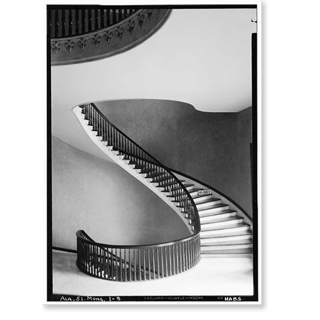 Historic Print, Alabama State Capitol, Dexter Avenue, Montgomery, Montgomery County, AL 8, 16