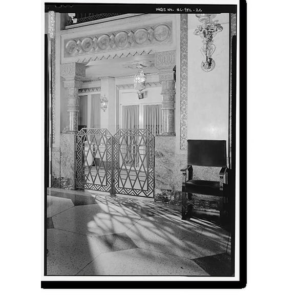 Historic Print, Alabama Theatre, 1811 Third Avenue North, Birmingham, Jefferson County, AL - 22, 16" x 20"