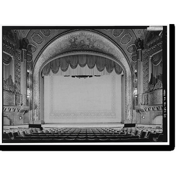Historic Print, Alabama Theatre, 1811 Third Avenue North, Birmingham, Jefferson County, AL - 35, 16" x 20"