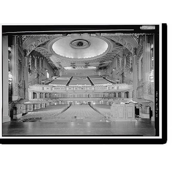 Historic Print, Alabama Theatre, 1811 Third Avenue North, Birmingham, Jefferson County, AL - 44, 16" x 20"