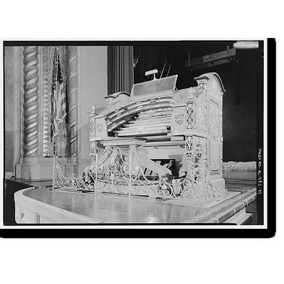 Historic Print, Alabama Theatre, 1811 Third Avenue North, Birmingham, Jefferson County, AL - 49, 18" x 24"