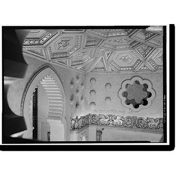 Historic Print, Alabama Theatre, 1811 Third Avenue North, Birmingham, Jefferson County, AL - 56, 18" x 24"