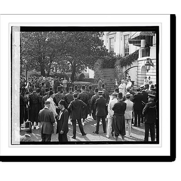 Historic Print, Aladdin at White House, 18" x 24"
