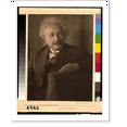 thumbnail image 1 of Historic Print, [Albert Einstein, half-length portrait, seated, facing right].Doris Ulmann., 18" x 24", 1 of 3
