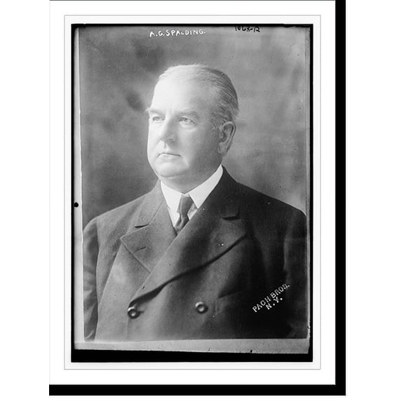 Historic Print, Albert Goodwill Spalding (baseball).Pach Bros., 16" x 20"