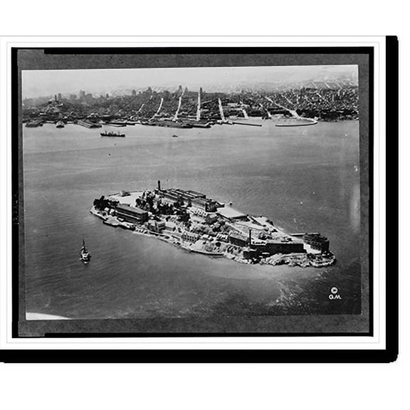 Historic Print, Alcatraz, 18" x 24"