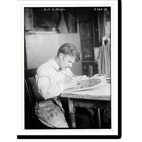 Historic Print, Alf. Floegel, 16" x 20"