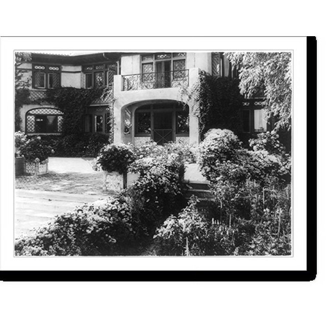 Historic Print, [Alfred Herter home, East Hampton, Long Island, New