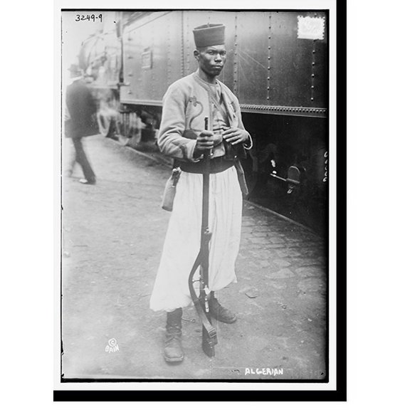 Historic Print, Algerian, 16" x 20"