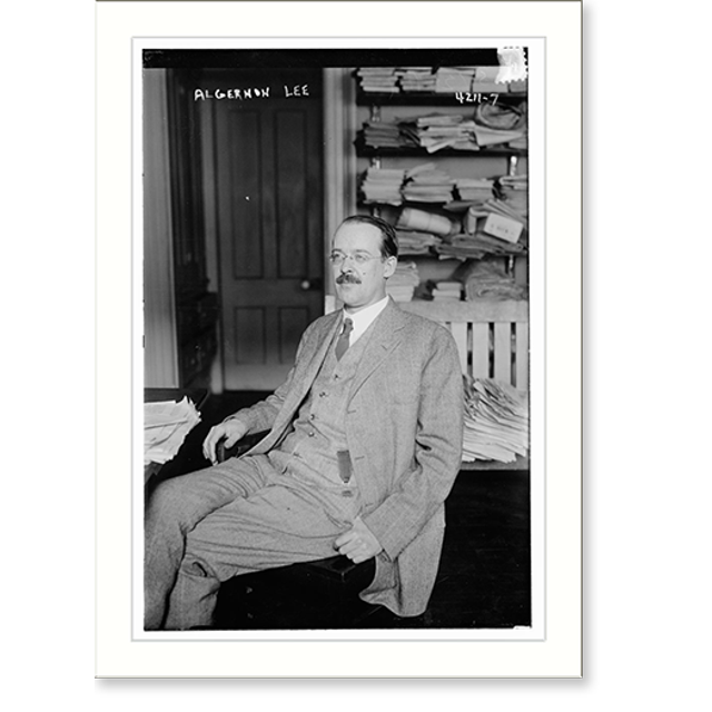 Historic Print, Algernon Lee, 16" x 20"