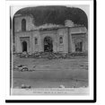 Historic Print, All that remains of St. Pierre's beautiful cathedral, 16" x 20"