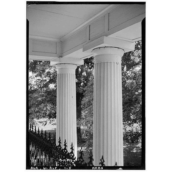 Historic Print, Alpine, County Road 46, Alpine, Talladega County, AL - 5, 16" x 20"