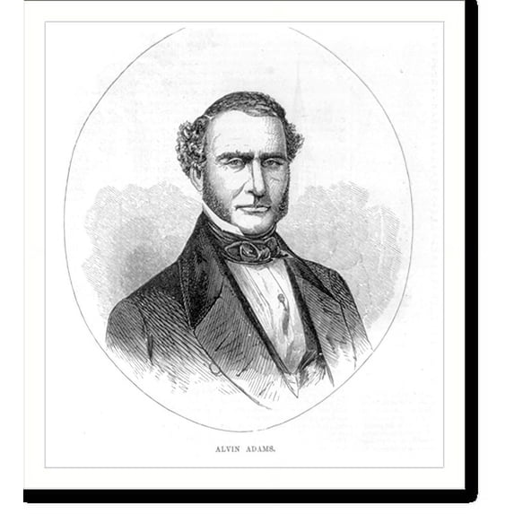 Historic Print, Alvin Adams, 18" x 24"