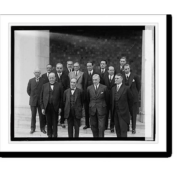 Historic Print, Am. delegates to Pan Am Conf,. 2/28/23, 16" x 20"