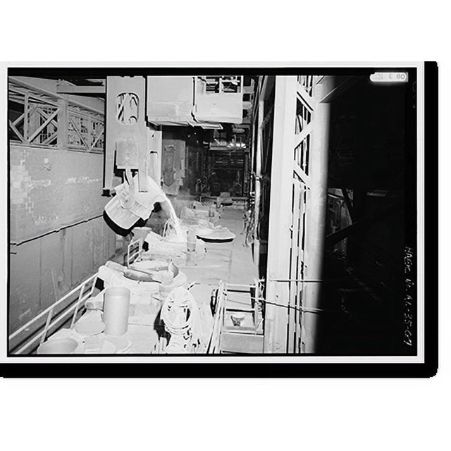 Historic Print, American Cast Iron Pipe Company, Mixer Building, 1501