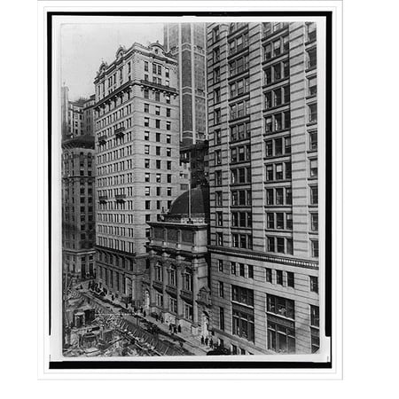 Historic Print, American Exchange National Bank and 5th Av., 16" x 20"