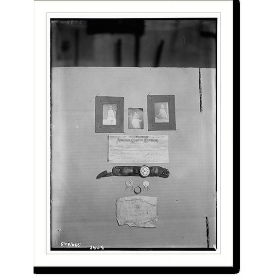 Historic Print, American Express Money Order, 18" x 24"