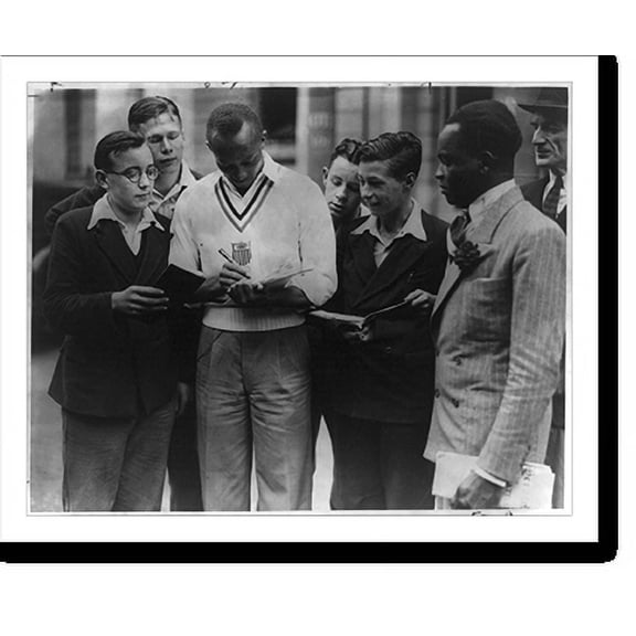 Historic Print, American Olympic Flyer" in London", 16" x 20"