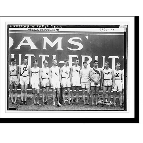 Historic Print, American Olympic team, 18" x 24"