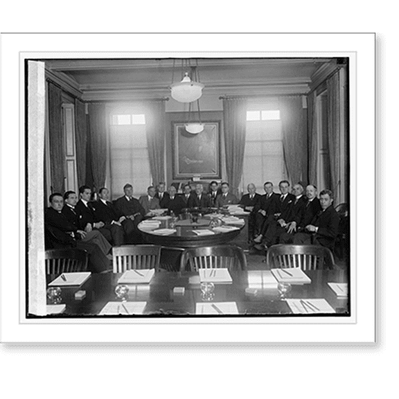 Historic Print, American & Rumanian Debt. Commissions, [11/9/25], 16" x 20"