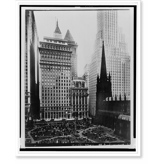 Historic Print, American Surety Bldg., 100 B'way, 18" x 24"