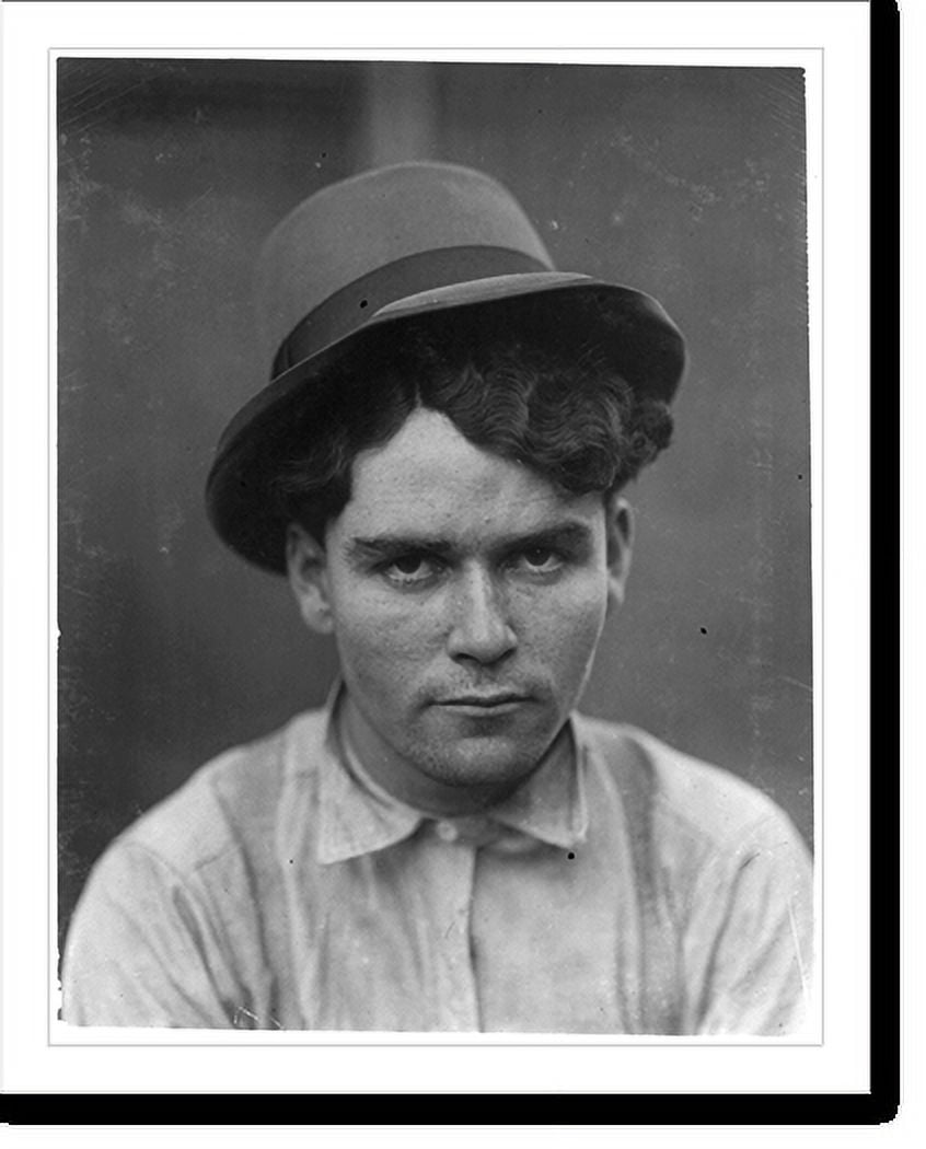 Historic Print, An old time newsboy. Location St. Louis, Missouri., 16" x 20"