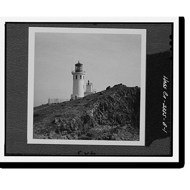 Historic Print, Anacapa Island Light Station, Light Tower, East Anacapa