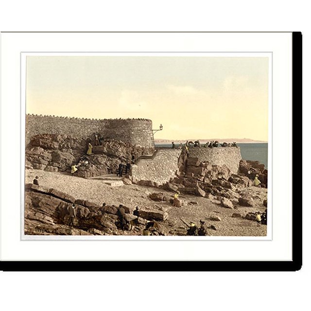 Historic Print, Anchor Head WestonsuperMare England, 16" x 20