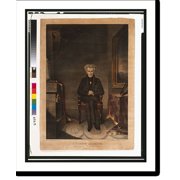 Historic Print, Andrew Jackson, President of the United States.from the original painting by W.J. Hubard ; drawn on stone by A. Newsam., 18" x 24"