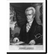 Historic Print, Andrew Jackson Seventh President of the United States, 18" x 24"
