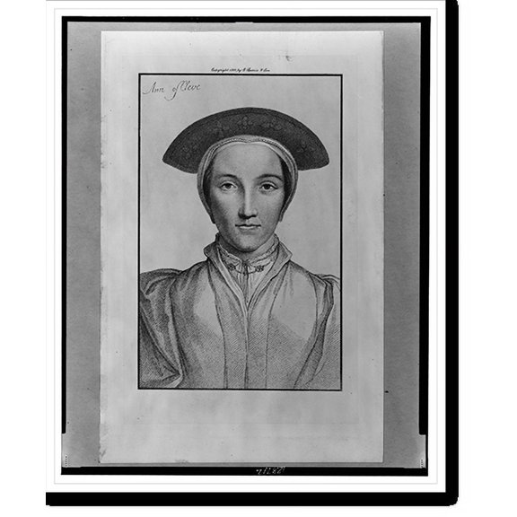 Historic Print, Ann of Cleve, 18" x 24"