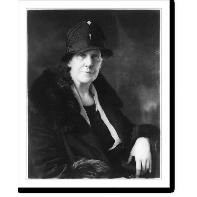 Historic Print, [Anna M. Jarvis, 18641948, half length portrait