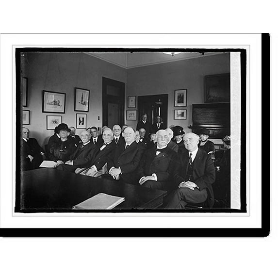 Historic Print, Annual Meeting of American Red Cross, 12/10/24, 18" x 24"
