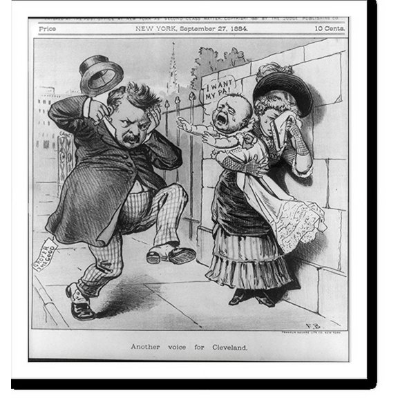 Historic Print, Another voice for Cleveland.F.B., 16" x 20"