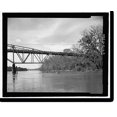 Historic Print, Apalachicola River Bridge, State Route 20 spanning the