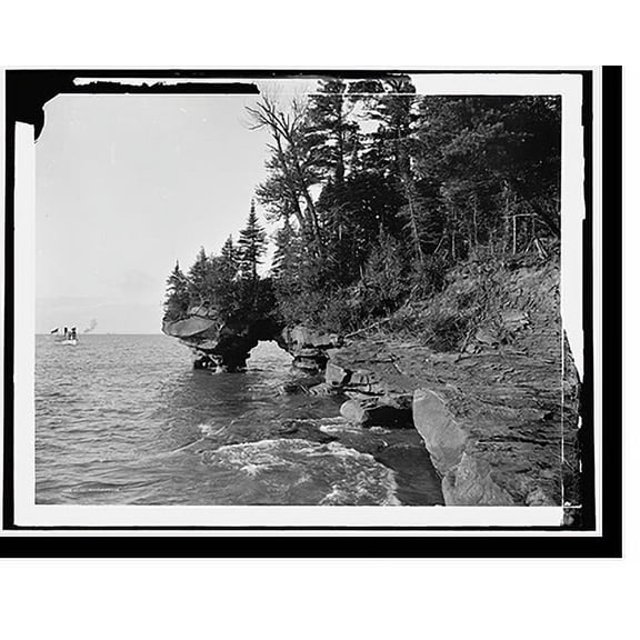 Historic Print, [Apostle Islands, Grand Arch], 16" x 20"