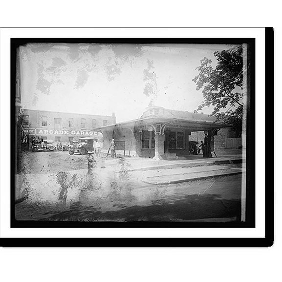 Historic Print, Arcade Garage, 18" x 24"