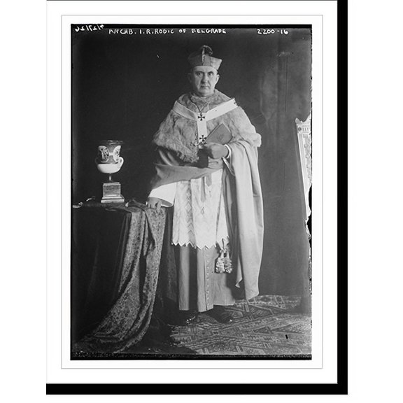 Historic Print, ArchB. I.R. Rodic of Belgrade, 18" x 24"