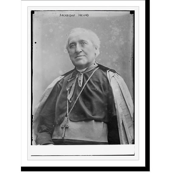 Historic Print, Archbishop Ireland, 16" x 20"