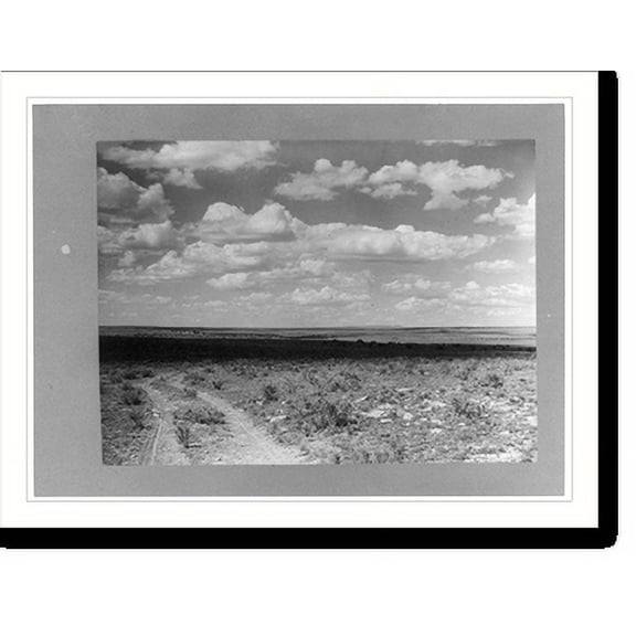 Historic Print, Arizona - Powell Plateau from Ash Fork Rd., 16" x 20"
