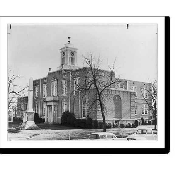 Historic Print, [Arkansas courthouses]: Heber Springs, Cleburne Co., 16" x 20"