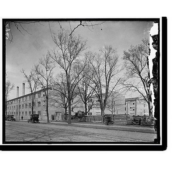 Historic Print, Army & Navy Bldg. at 6th & B - 2, 16" x 20"