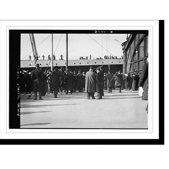 Historic Print, Arrival OLYMPIC - 2, 16" x 20"