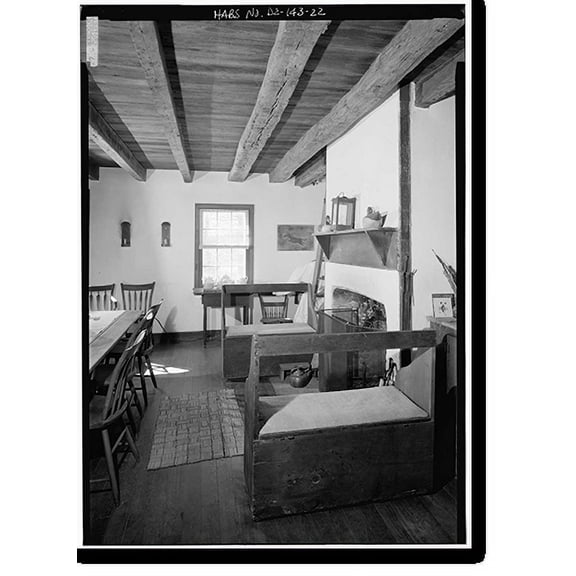 Historic Print, Aspendale, Route 300 (Downs Chapel), Kenton vicinity, Kent County, DE - 22, 16" x 20"
