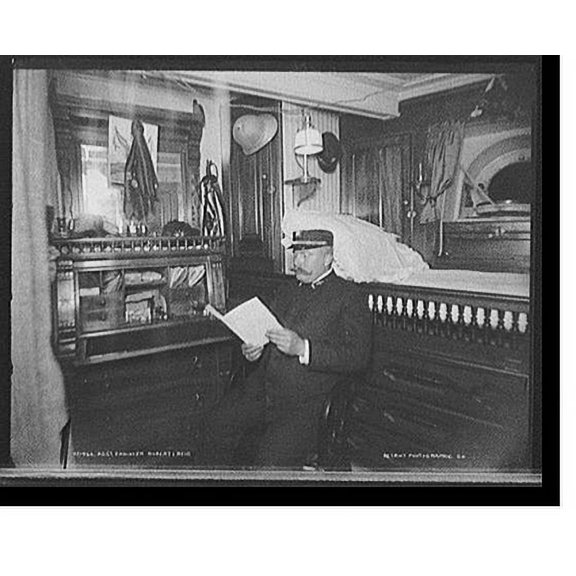 Historic Print, Asst. Engineer Robert I. Reid, 18" x 24"
