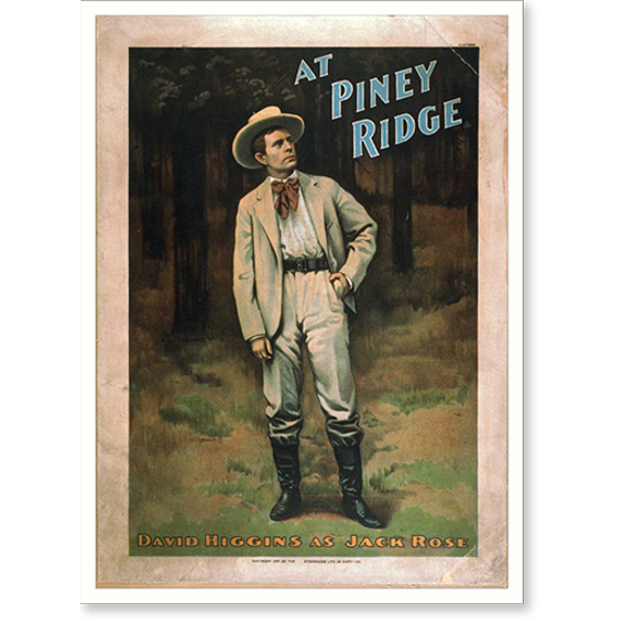 Historic Print, At Piney Ridge, 18" x 24"