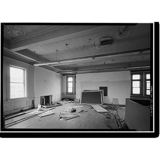 Historic Print, Atlantic Building, 930 F Street, Northwest, Washington, District of Columbia, DC - 11, 18" x 24"