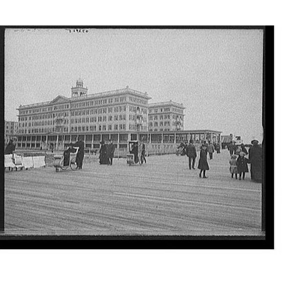 Historic Print, [Atlantic City, N.J., the [Hotel] Rudolf], 16" x 20"