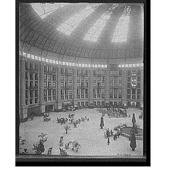 Historic Print, [Atrium of New West Baden Springs Hotel, West BadenSprings, Ind.] - 2, 18" x 24"